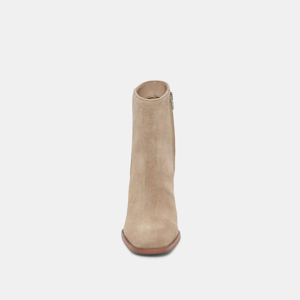 Dolce Vita Susann Booties Almond Suede