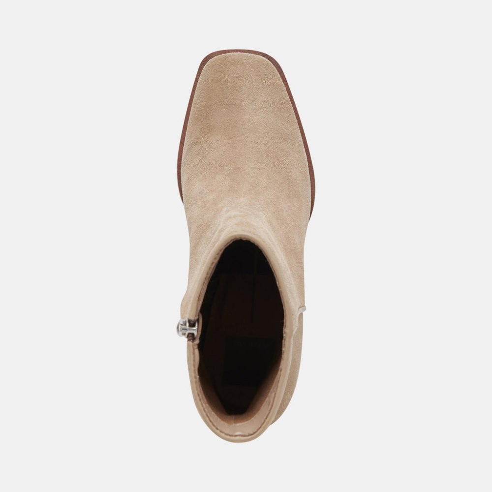 Dolce Vita Susann Booties Almond Suede
