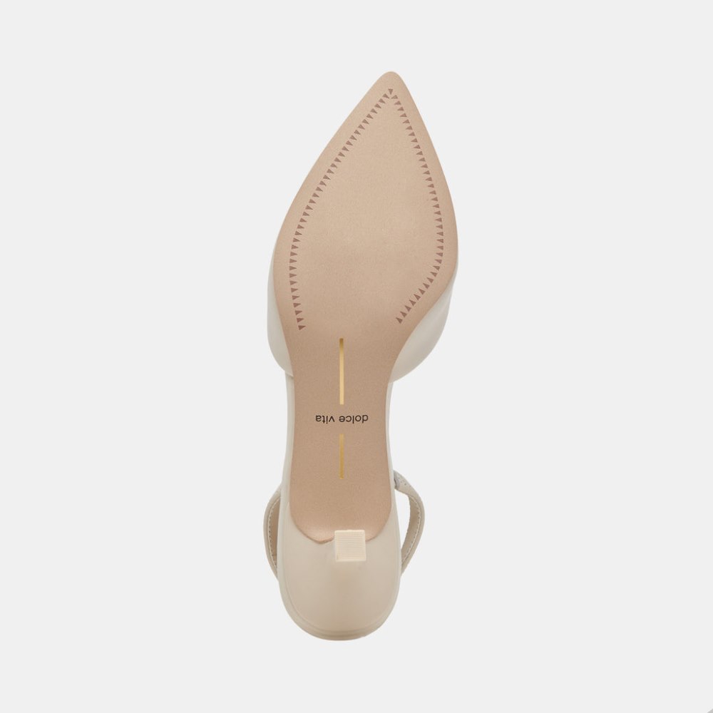 Dolce Vita Corsa Heels Ivory Leather