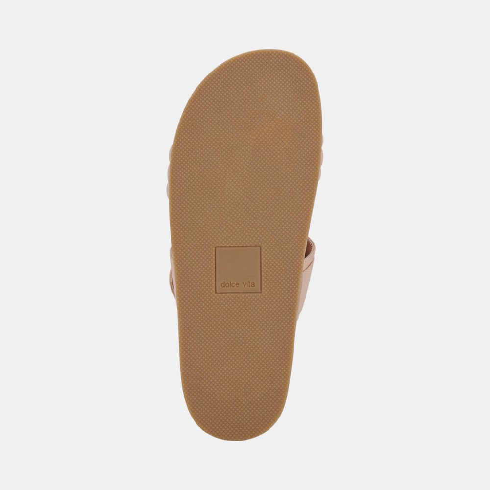 Dolce Vita Shaila Sandals Cream Leather