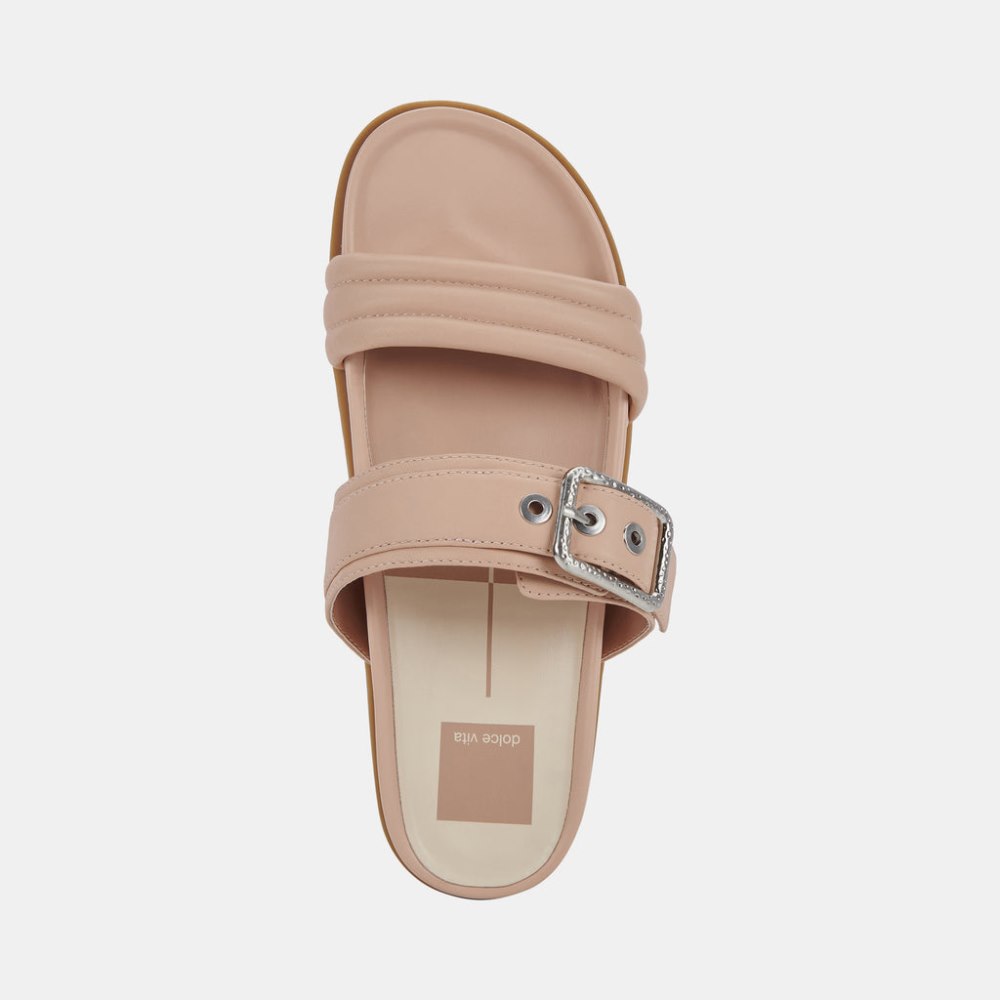 Dolce Vita Shaila Sandals Cream Leather