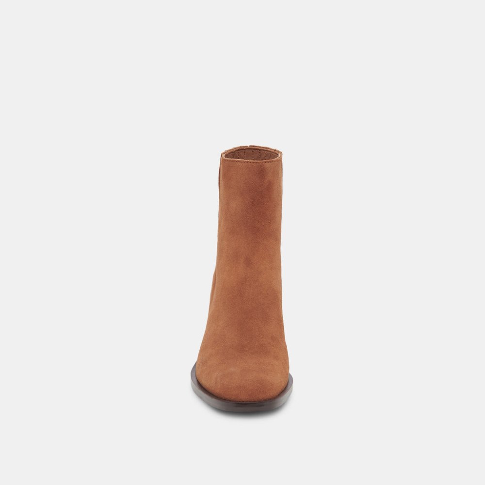 Dolce Vita Linny H2o Wide Boots Brown Suede