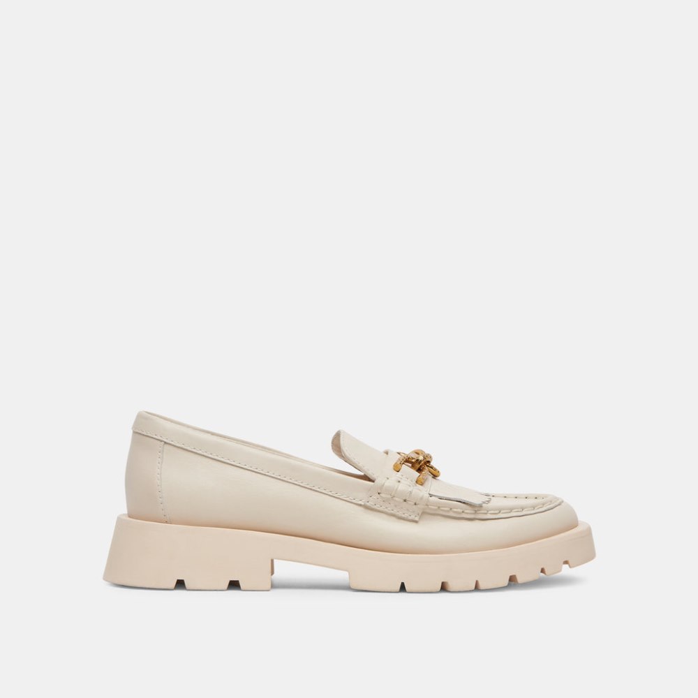 Dolce Vita Erna Flats Ivory Leather