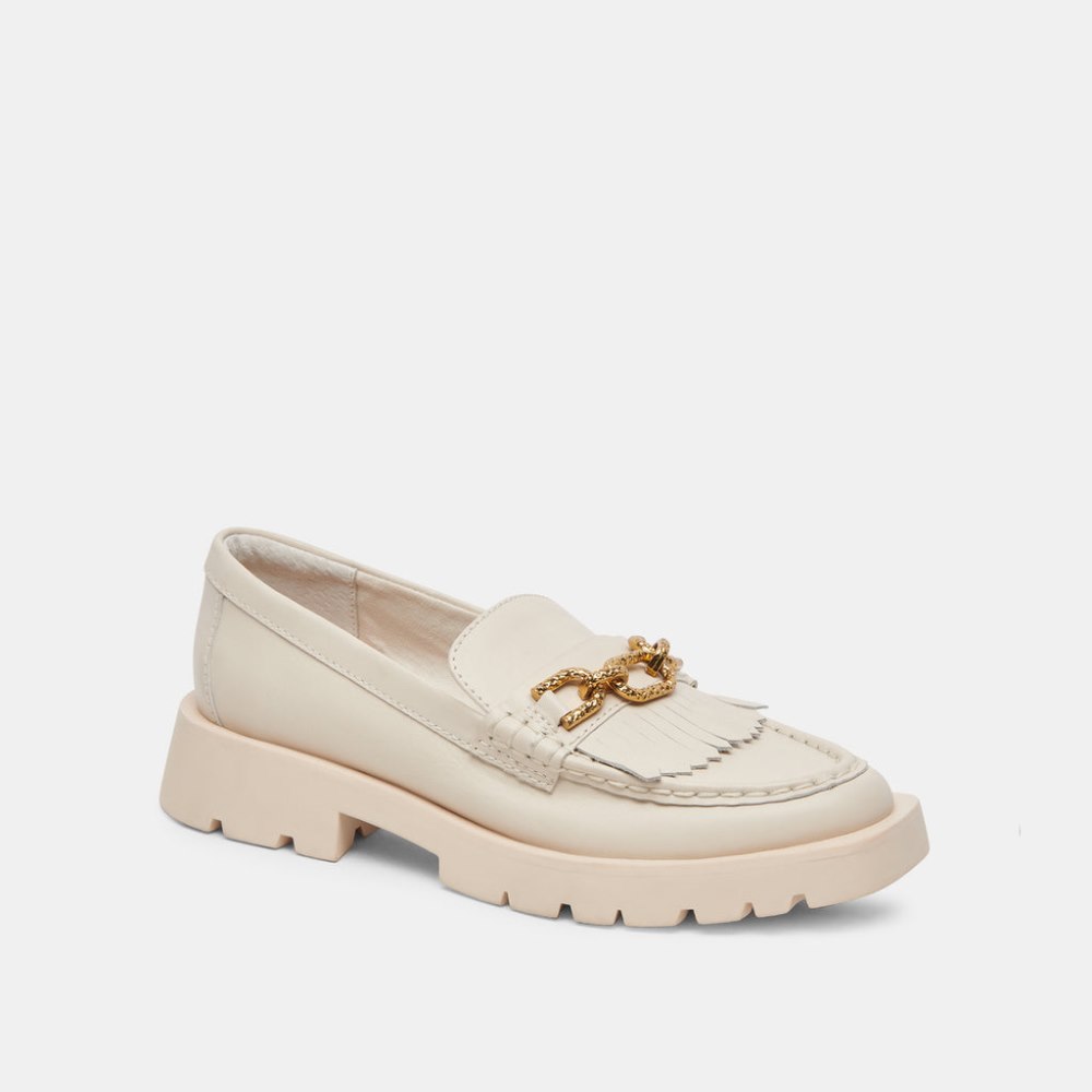 Dolce Vita Erna Flats Ivory Leather
