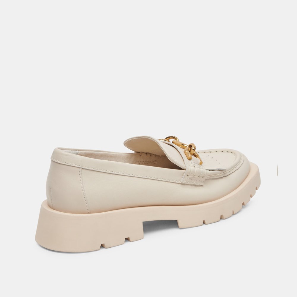 Dolce Vita Erna Flats Ivory Leather