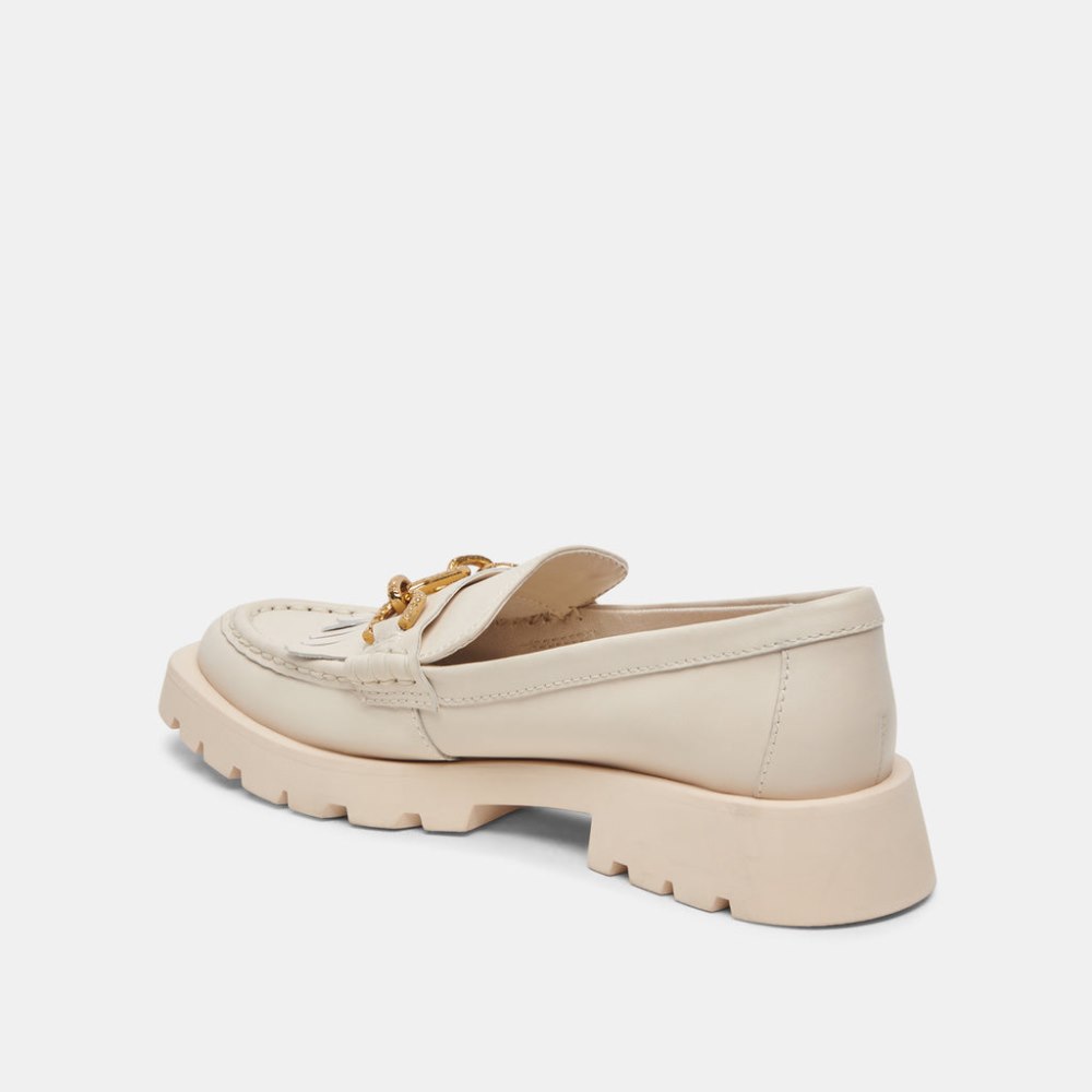 Dolce Vita Erna Flats Ivory Leather