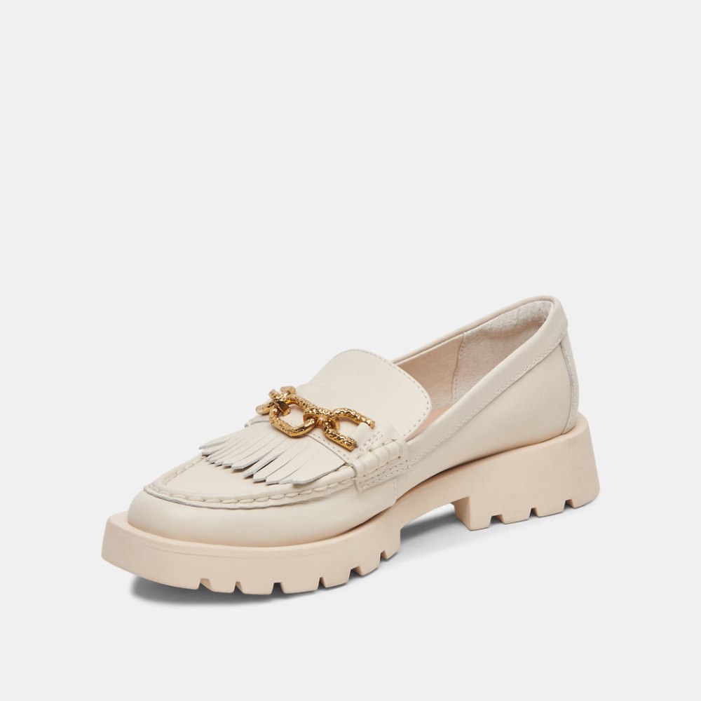 Dolce Vita Erna Flats Ivory Leather