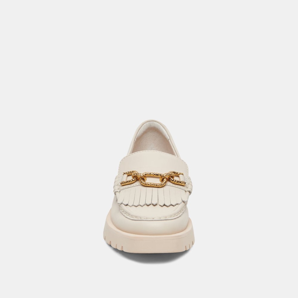 Dolce Vita Erna Flats Ivory Leather