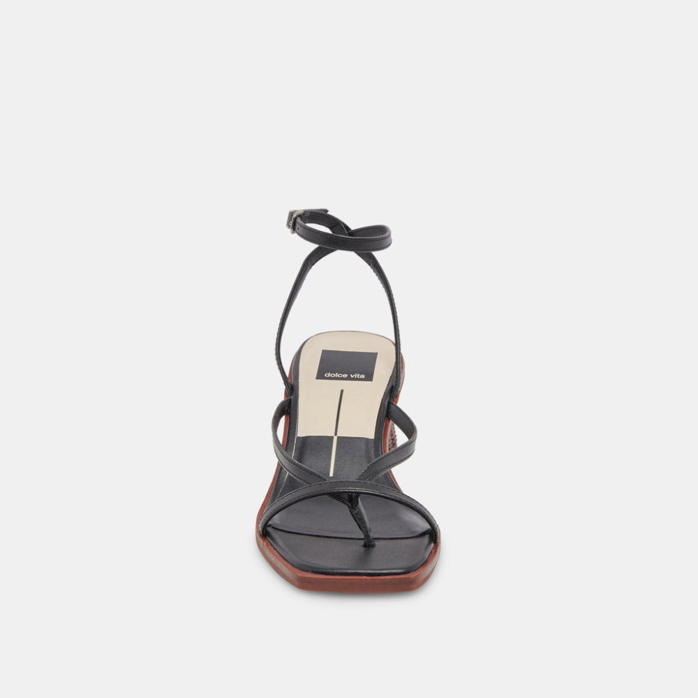 Dolce Vita Banita Sandals Black Leather