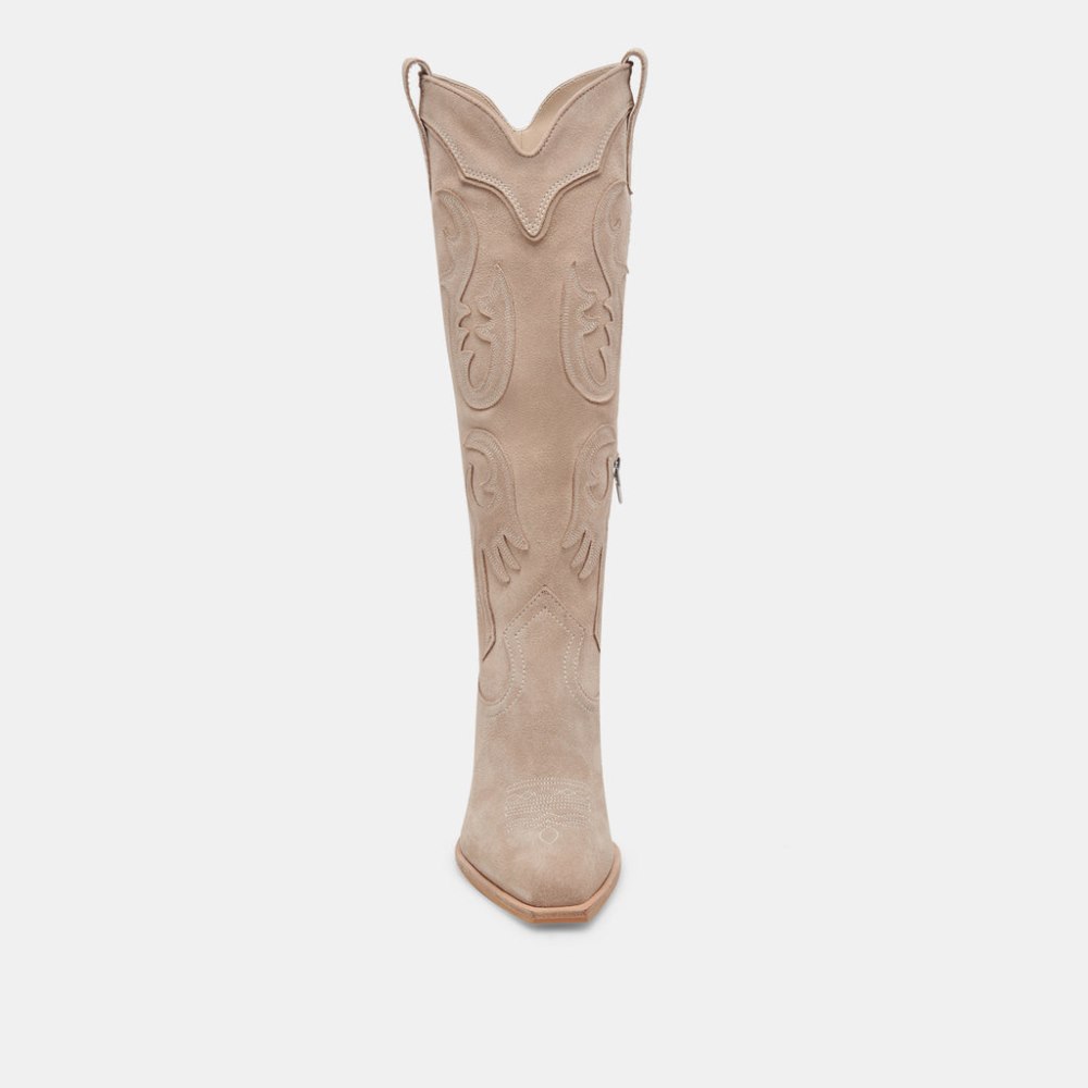 Dolce Vita Samsin Boots Taupe Suede
