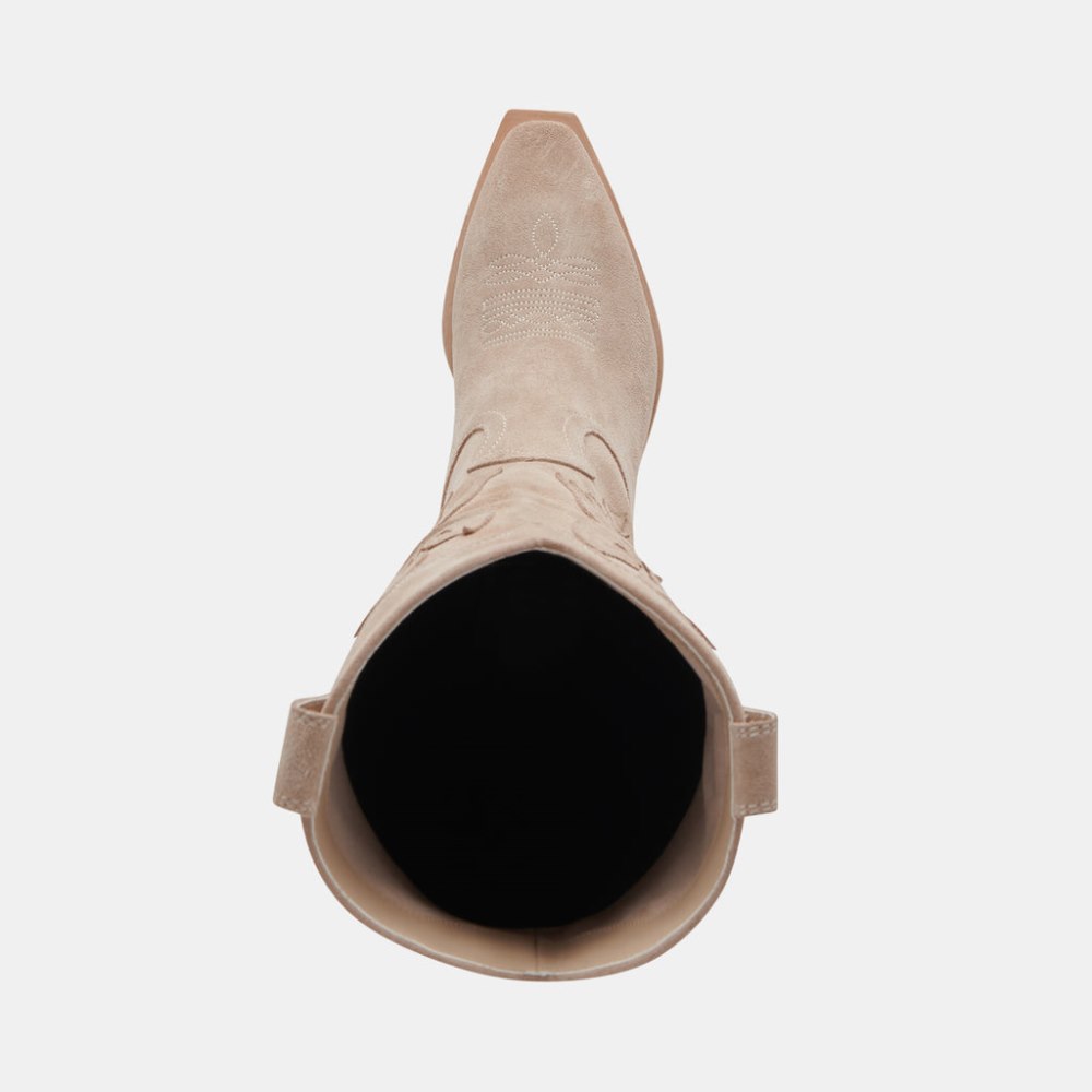 Dolce Vita Samsin Boots Taupe Suede
