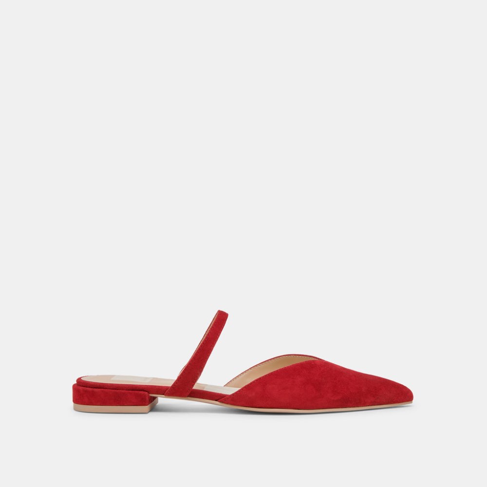 Dolce Vita Kanika Flats Crimson Suede