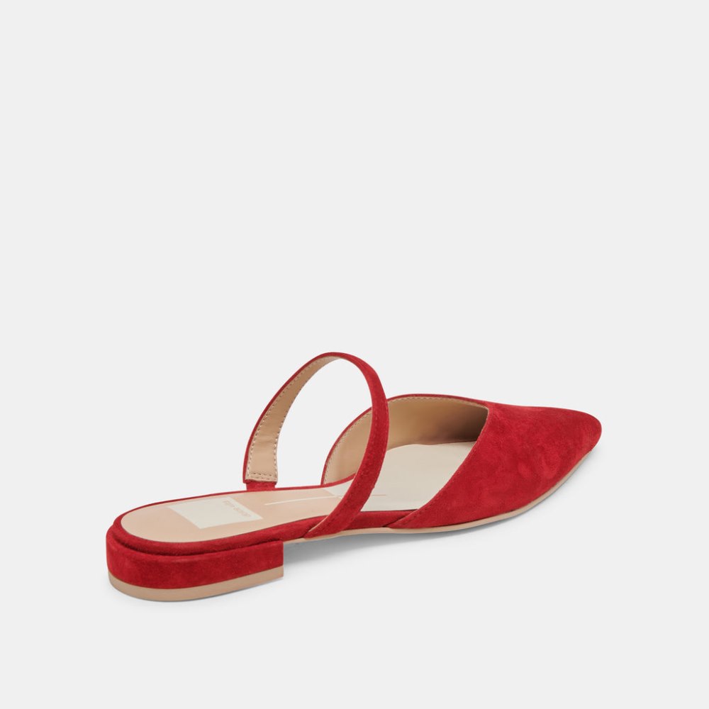 Dolce Vita Kanika Flats Crimson Suede