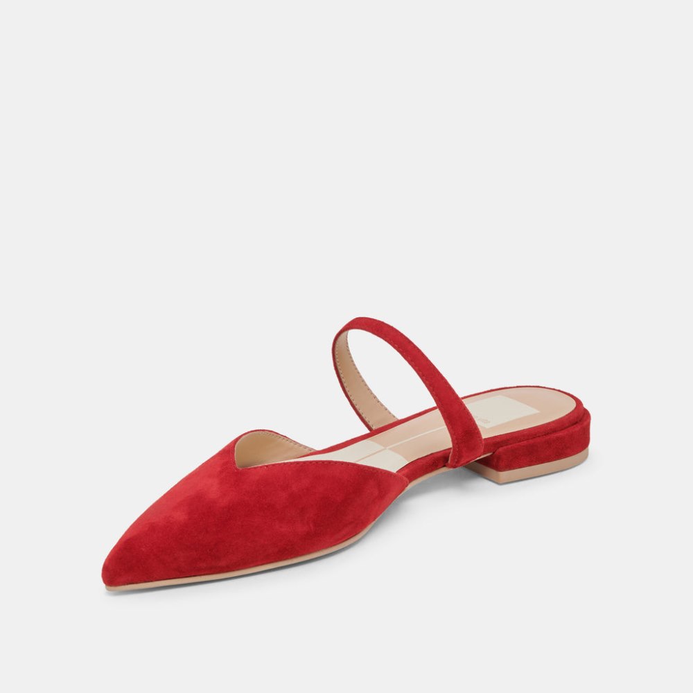 Dolce Vita Kanika Flats Crimson Suede