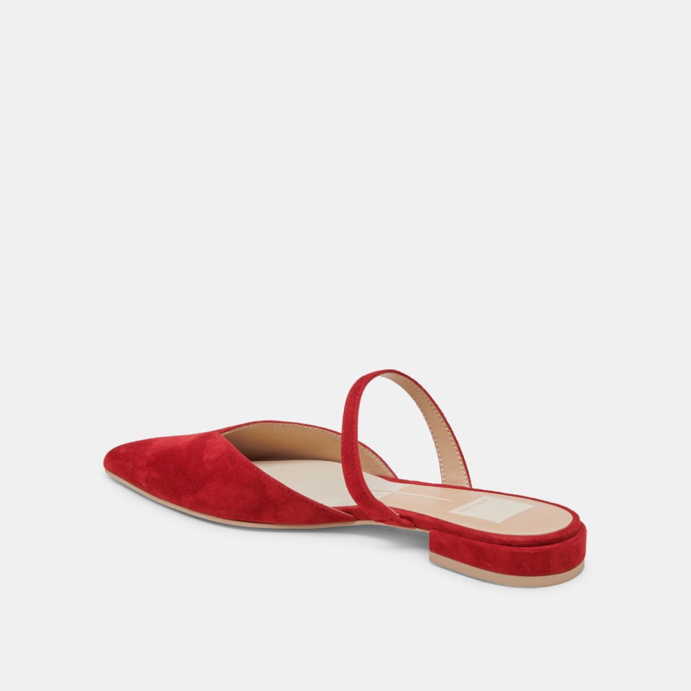 Dolce Vita Kanika Flats Crimson Suede