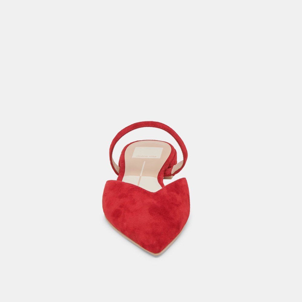 Dolce Vita Kanika Flats Crimson Suede