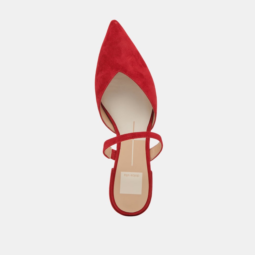 Dolce Vita Kanika Flats Crimson Suede