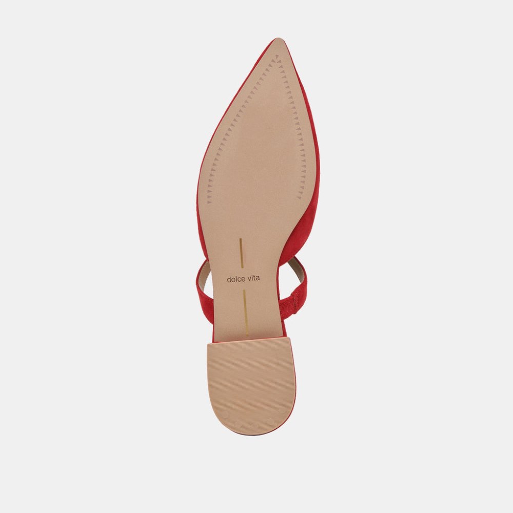 Dolce Vita Kanika Flats Crimson Suede