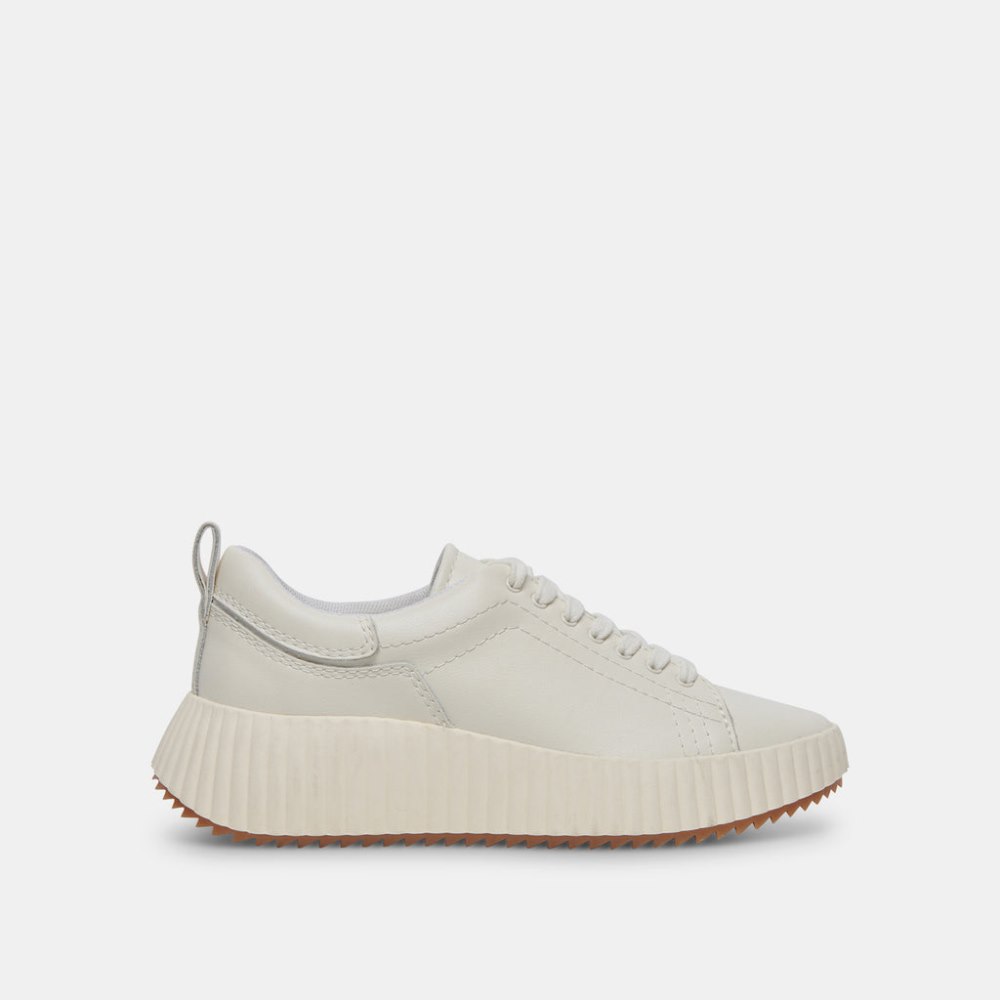 Dolce Vita Devote Sneakers White Leather