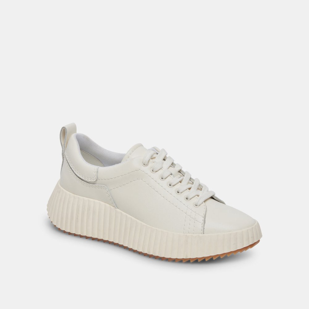 Dolce Vita Devote Sneakers White Leather