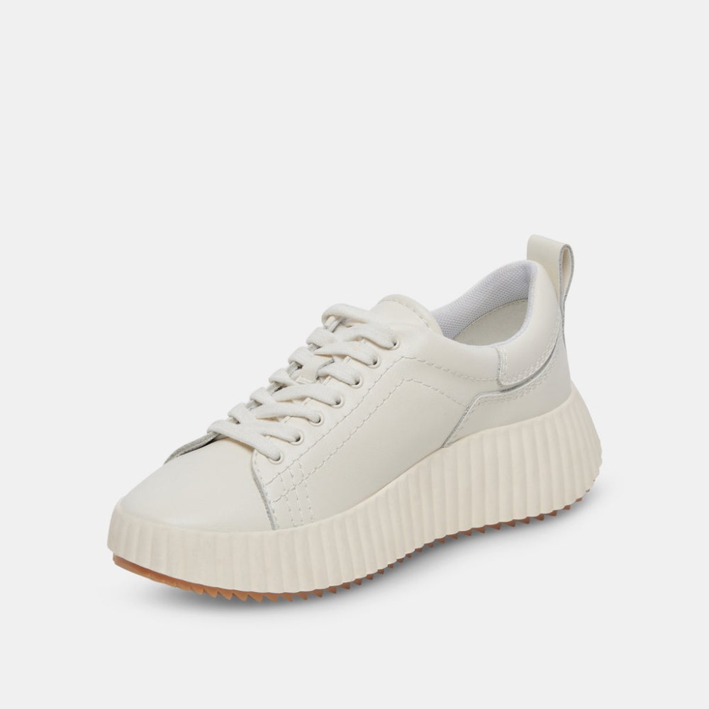 Dolce Vita Devote Sneakers White Leather