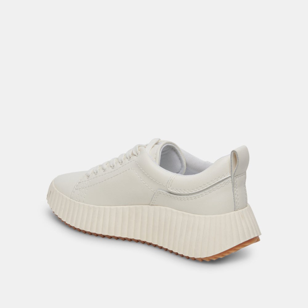 Dolce Vita Devote Sneakers White Leather