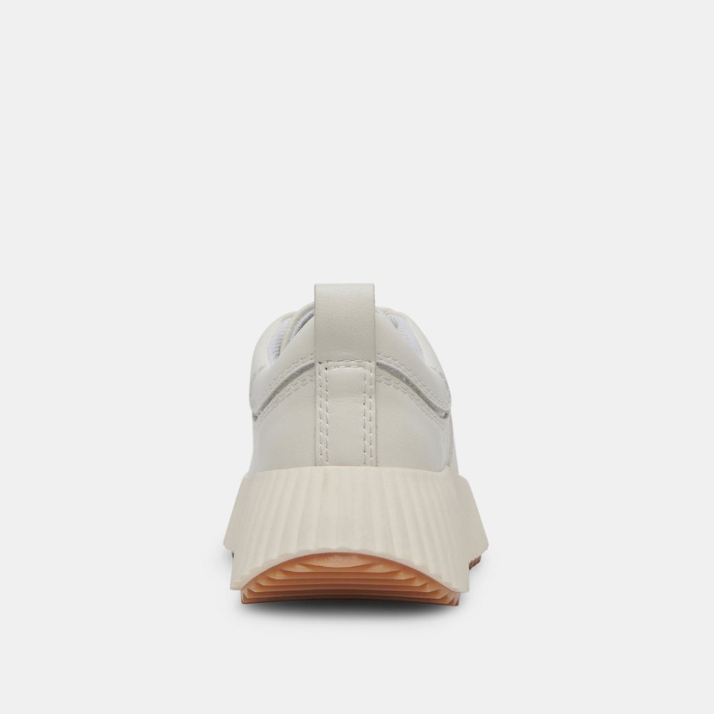 Dolce Vita Devote Sneakers White Leather