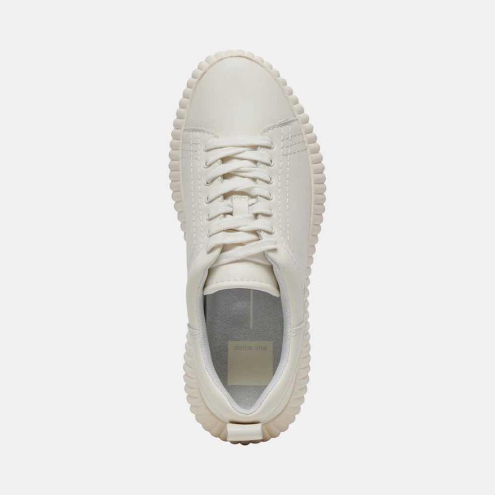 Dolce Vita Devote Sneakers White Leather