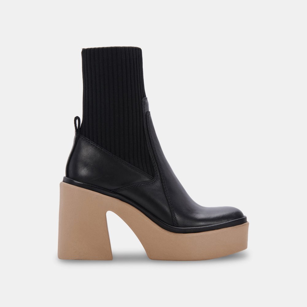 Dolce Vita Odina Boots Black Leather