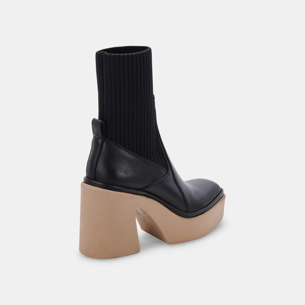 Dolce Vita Odina Boots Black Leather