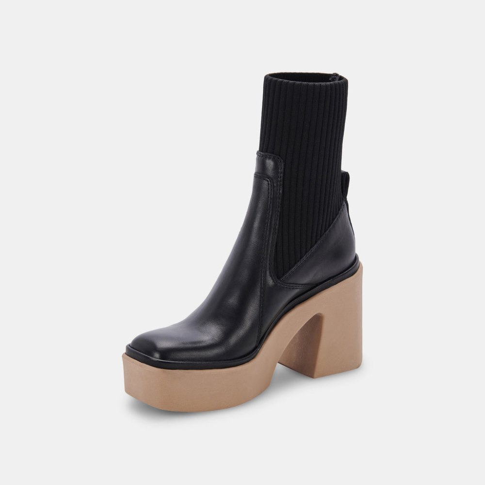 Dolce Vita Odina Boots Black Leather