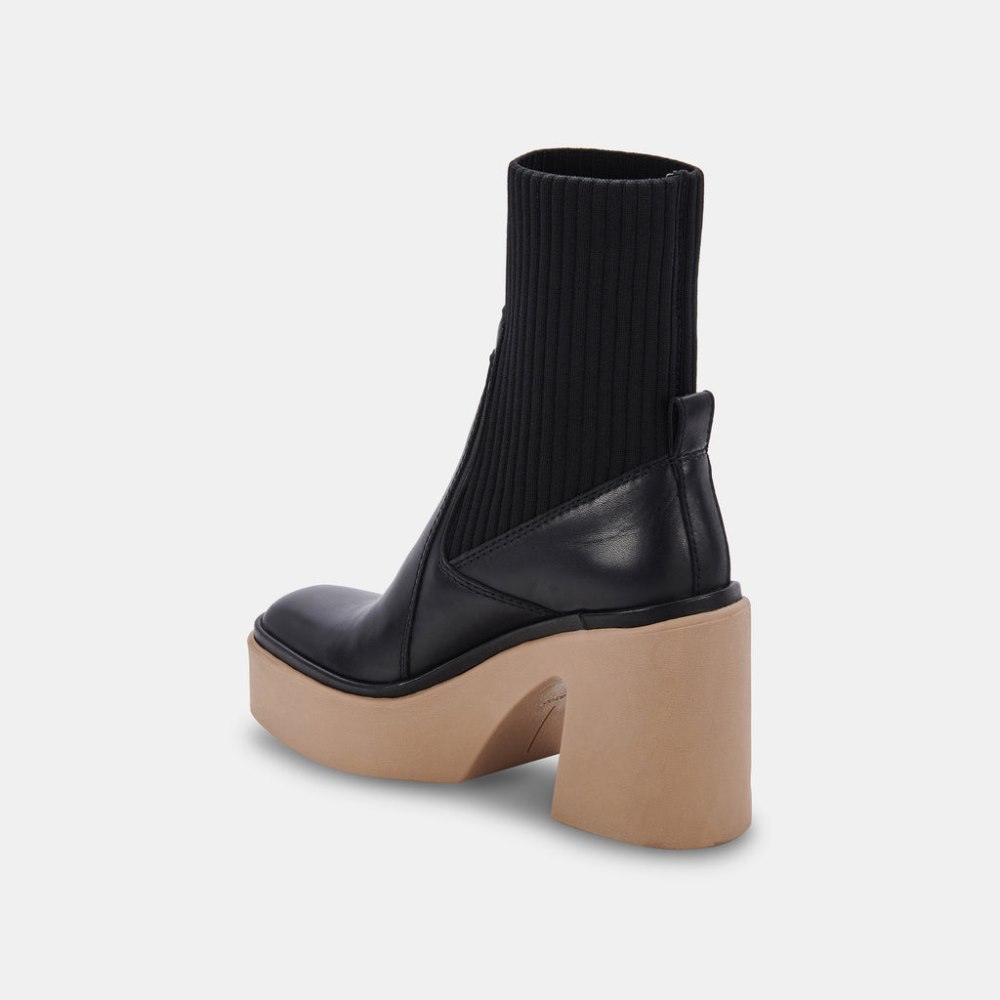 Dolce Vita Odina Boots Black Leather