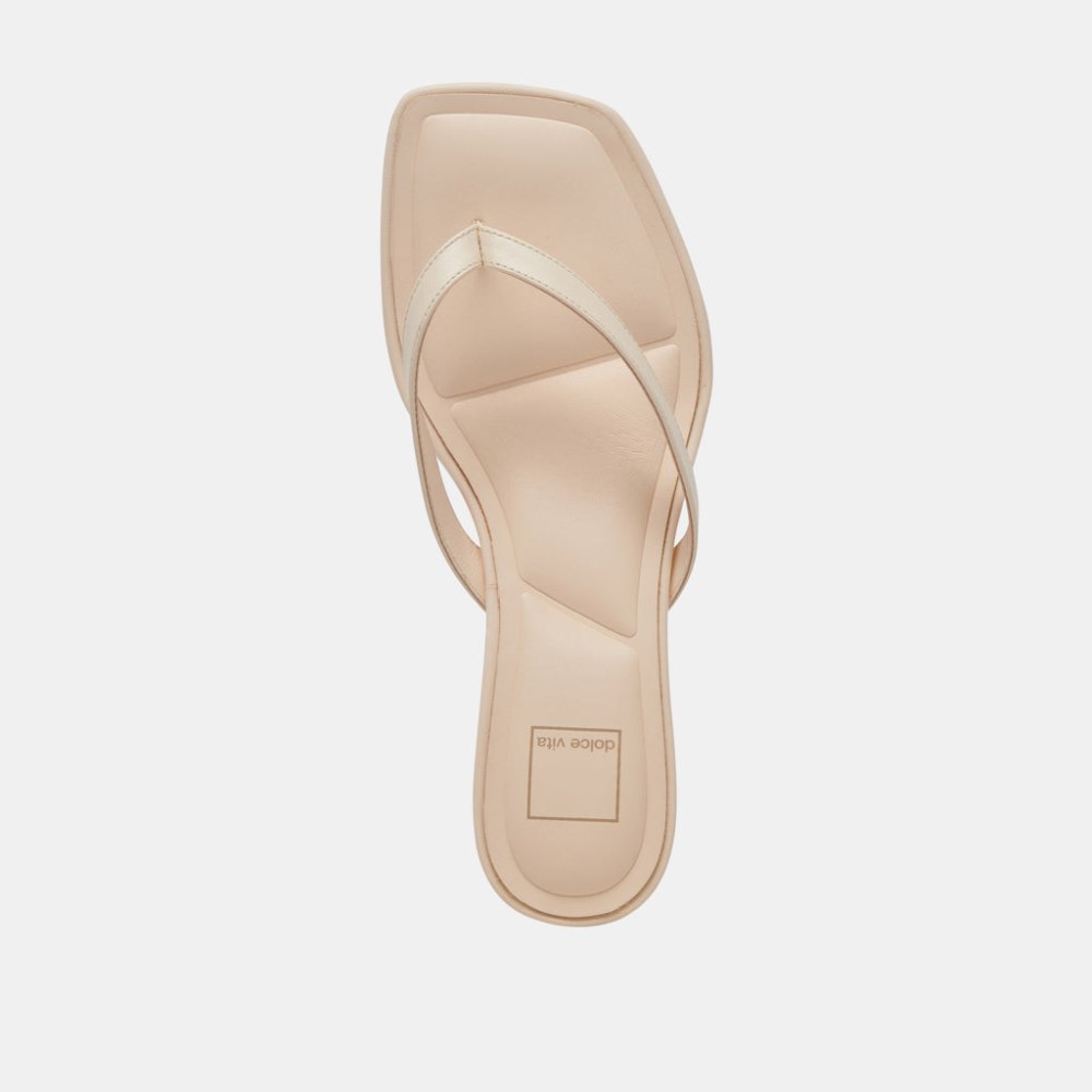Dolce Vita Tasiah Sandals Bone Leather