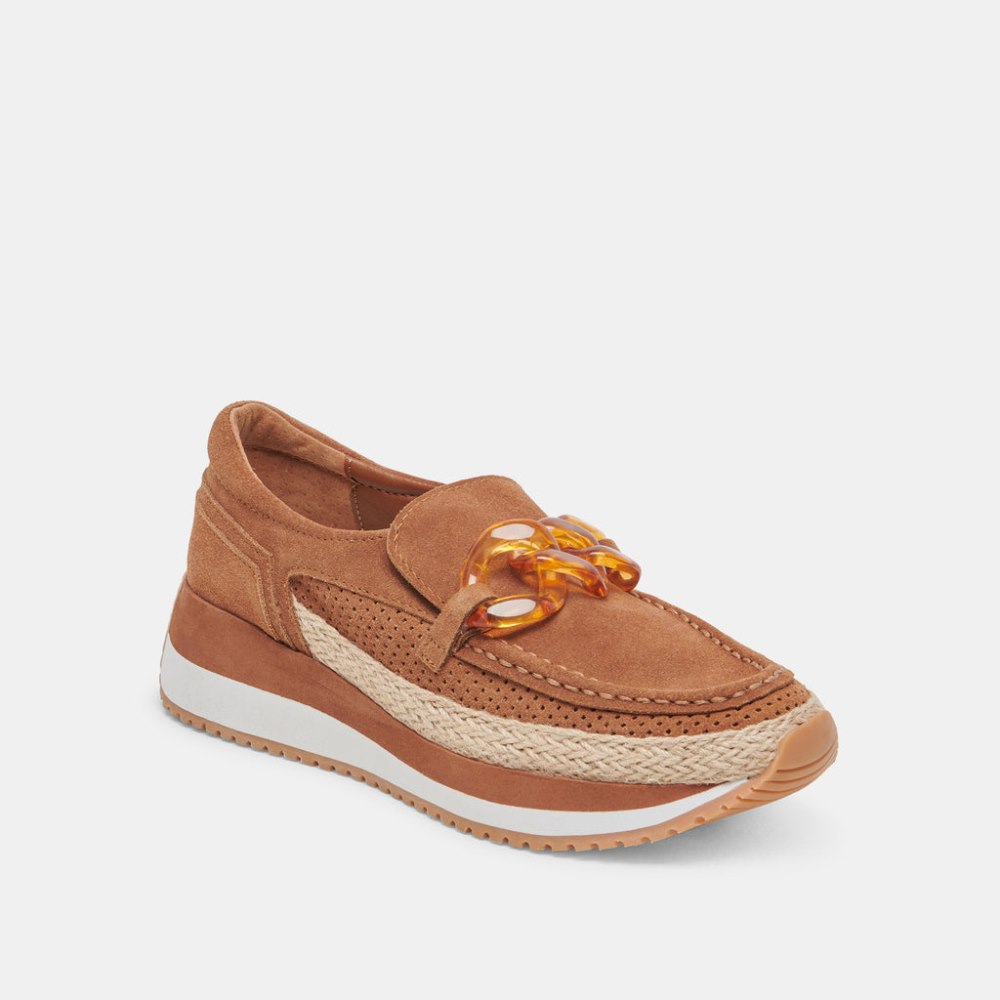Dolce Vita Jadah Sneakers Pecan Suede