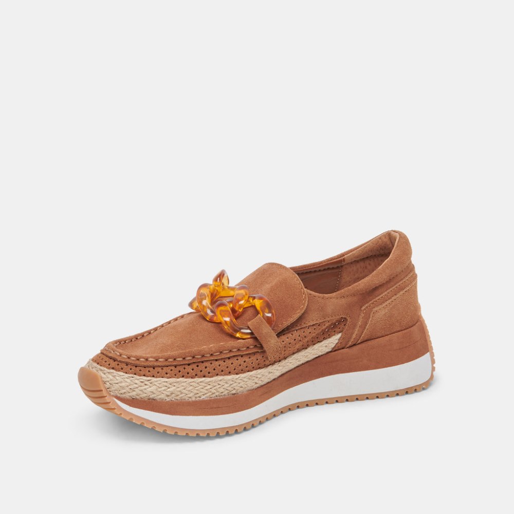 Dolce Vita Jadah Sneakers Pecan Suede