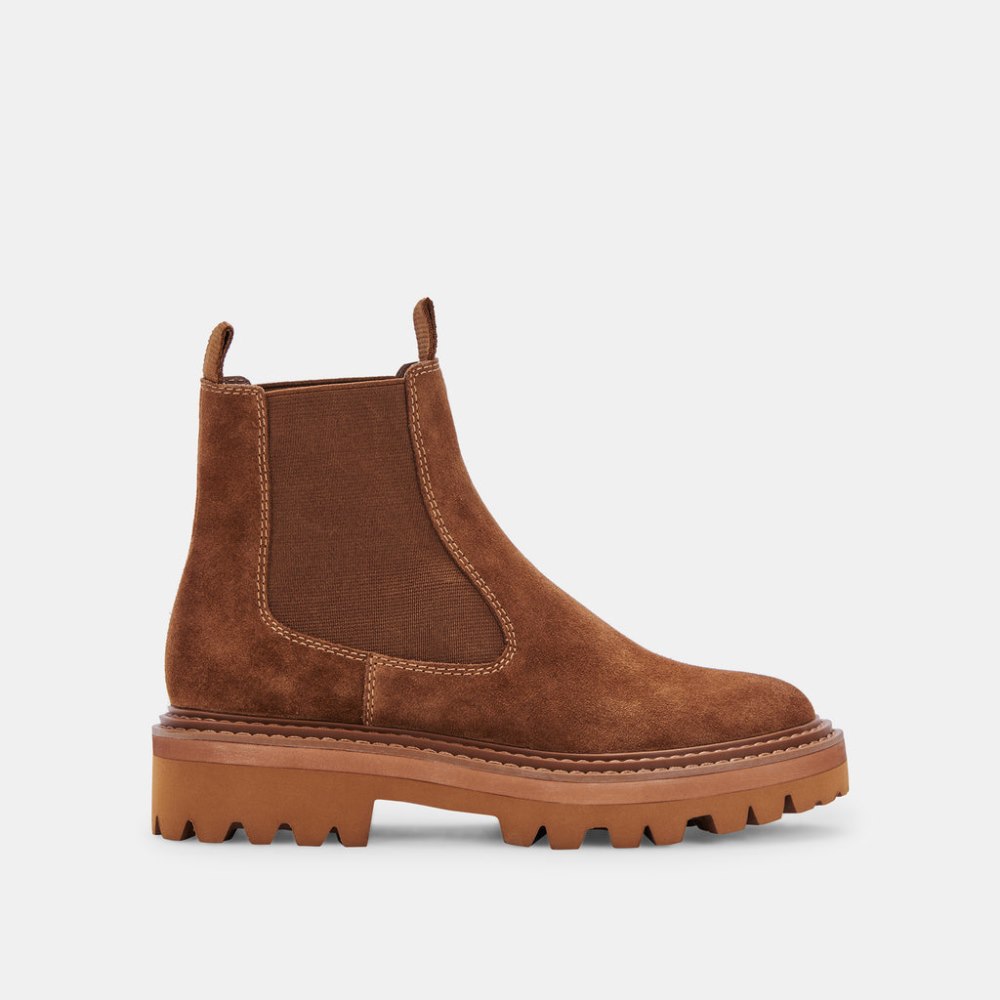 Dolce Vita Moana H2o Boots Brown Suede