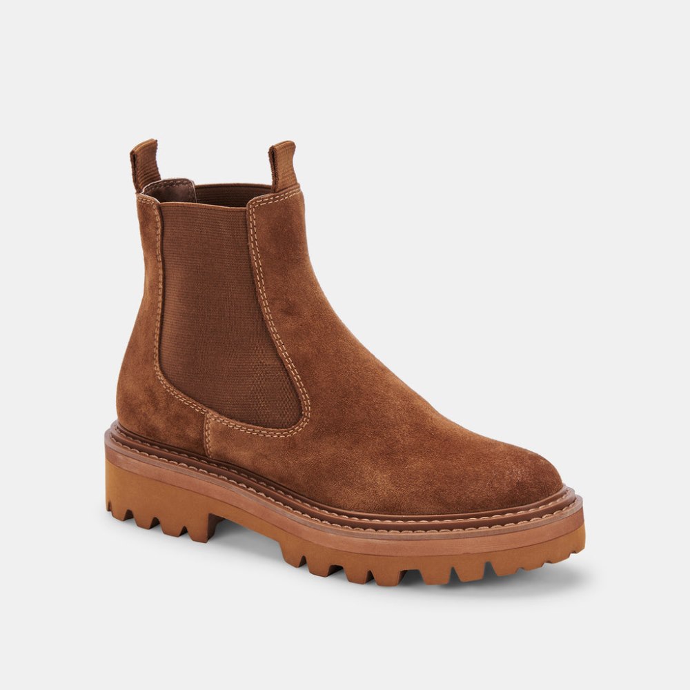 Dolce Vita Moana H2o Boots Brown Suede