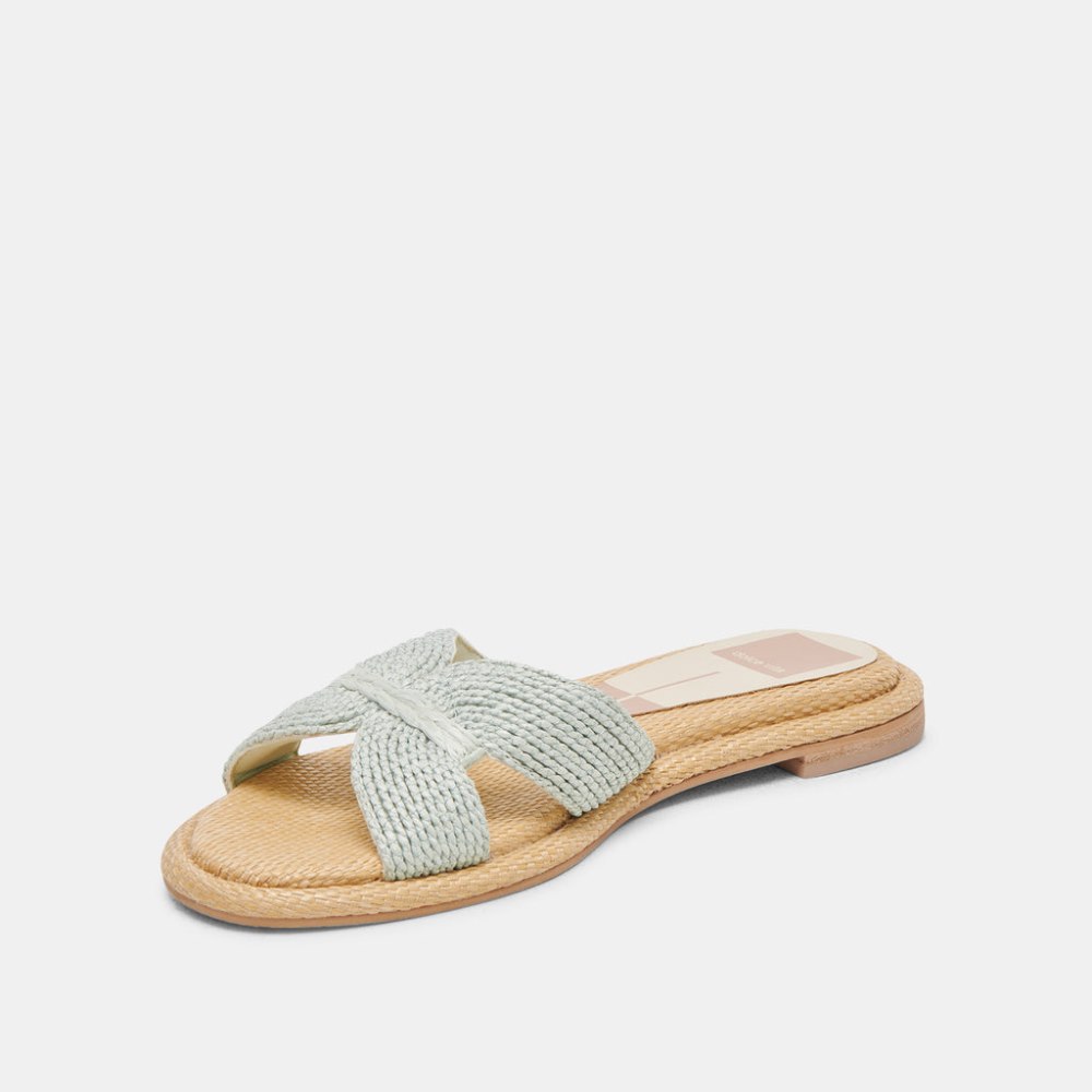 Dolce Vita Atomic Sandals Mint Raffia