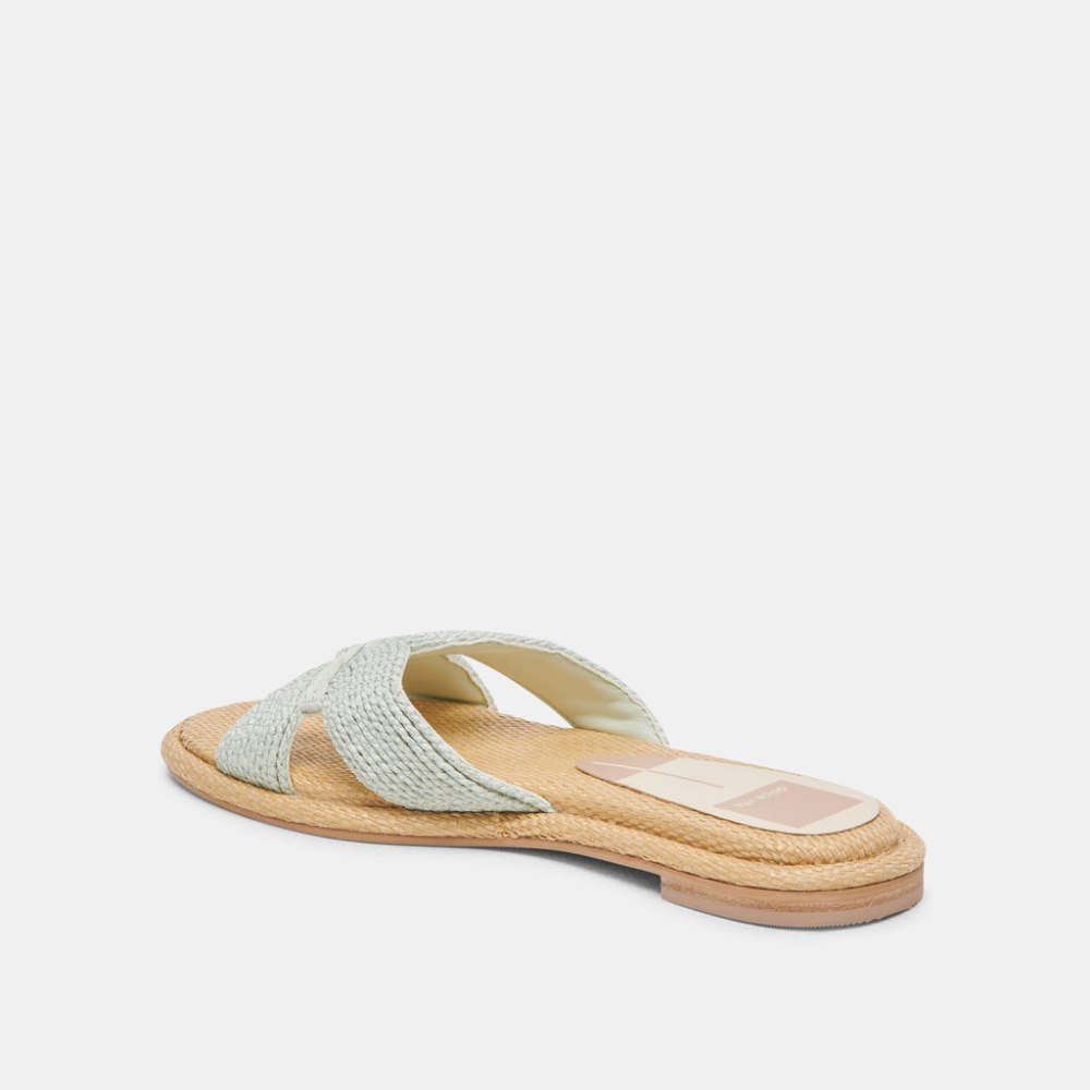 Dolce Vita Atomic Sandals Mint Raffia