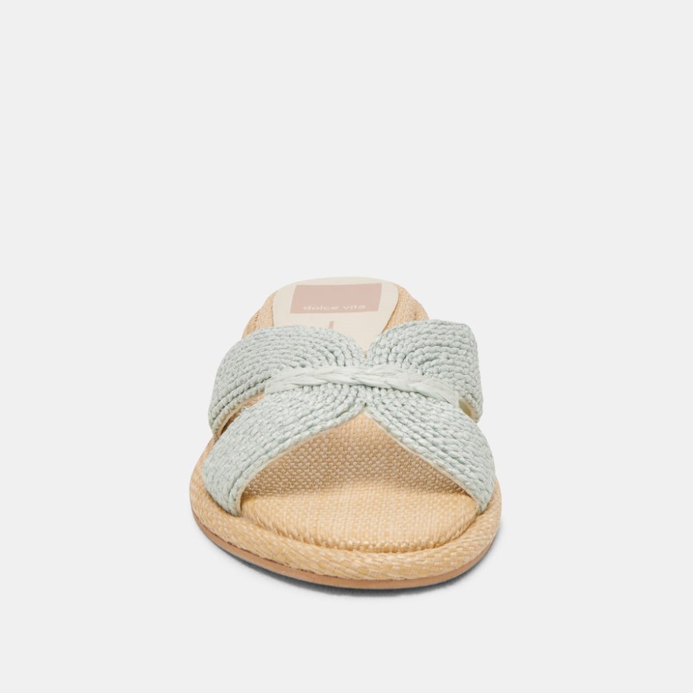 Dolce Vita Atomic Sandals Mint Raffia