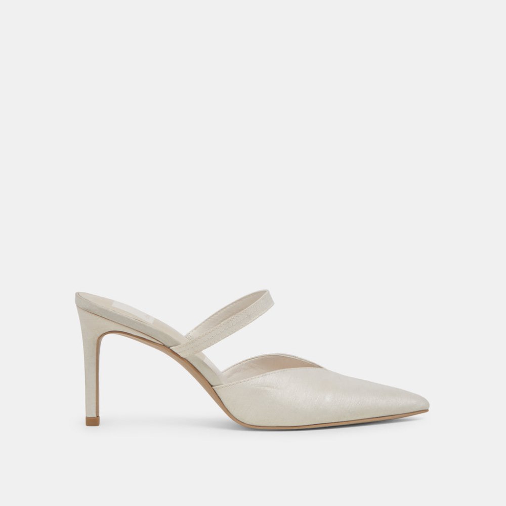 Dolce Vita Kanika Heels Ivory Satin