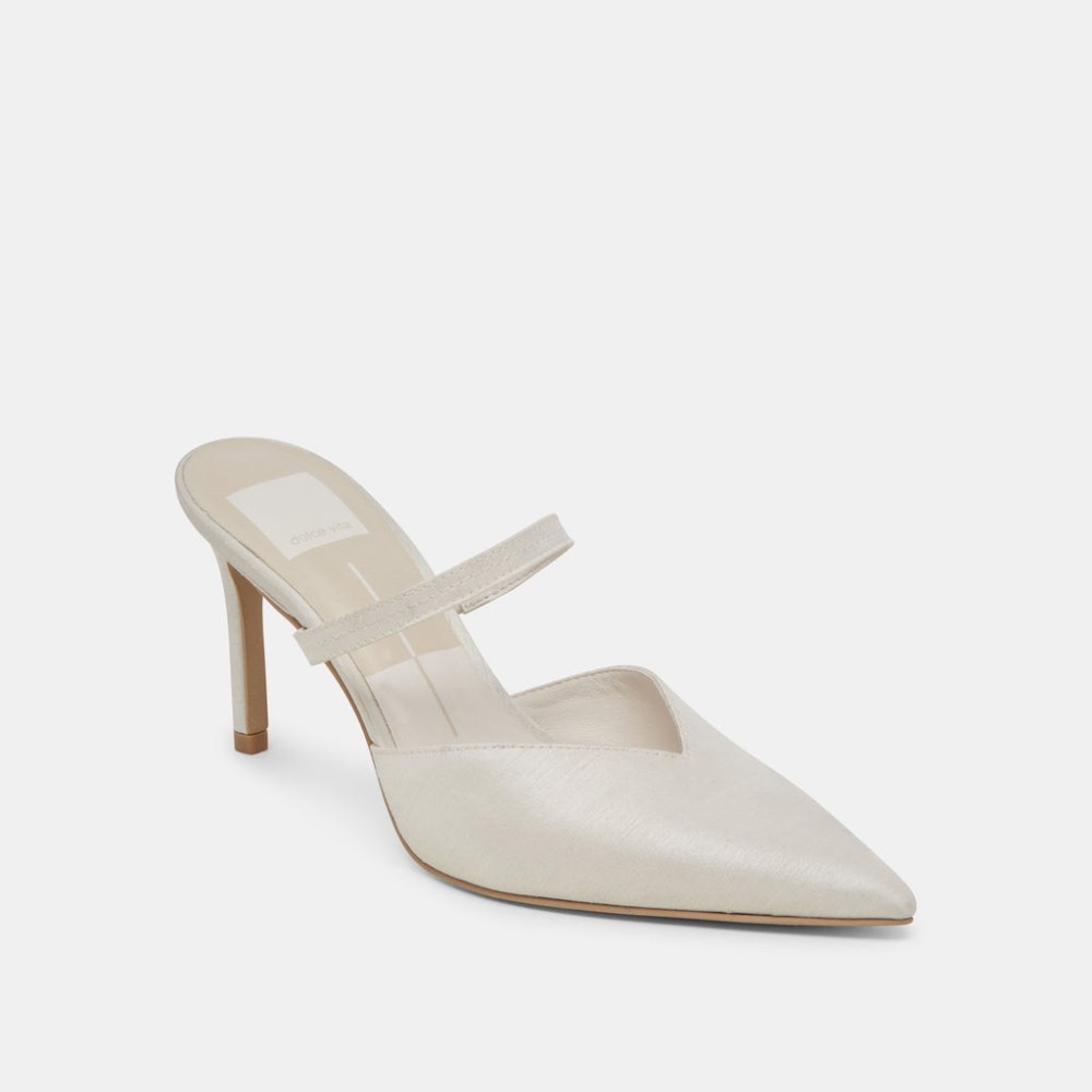 Dolce Vita Kanika Heels Ivory Satin