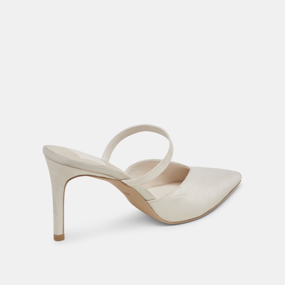 Dolce Vita Kanika Heels Ivory Satin
