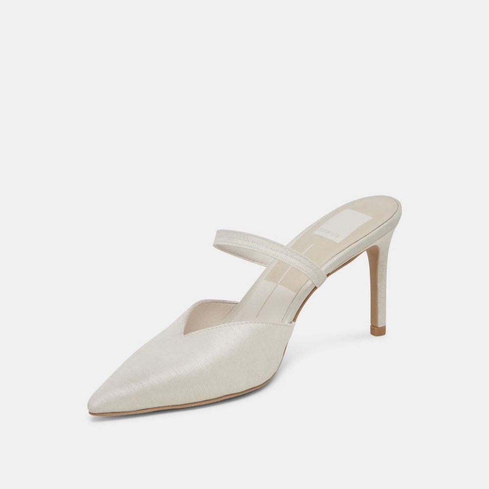 Dolce Vita Kanika Heels Ivory Satin