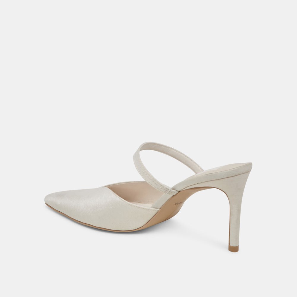 Dolce Vita Kanika Heels Ivory Satin