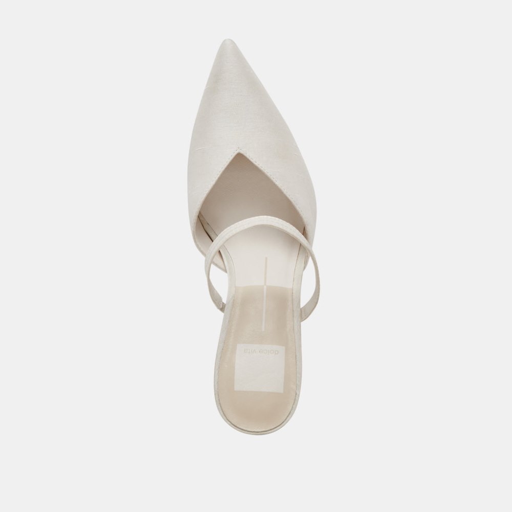 Dolce Vita Kanika Heels Ivory Satin
