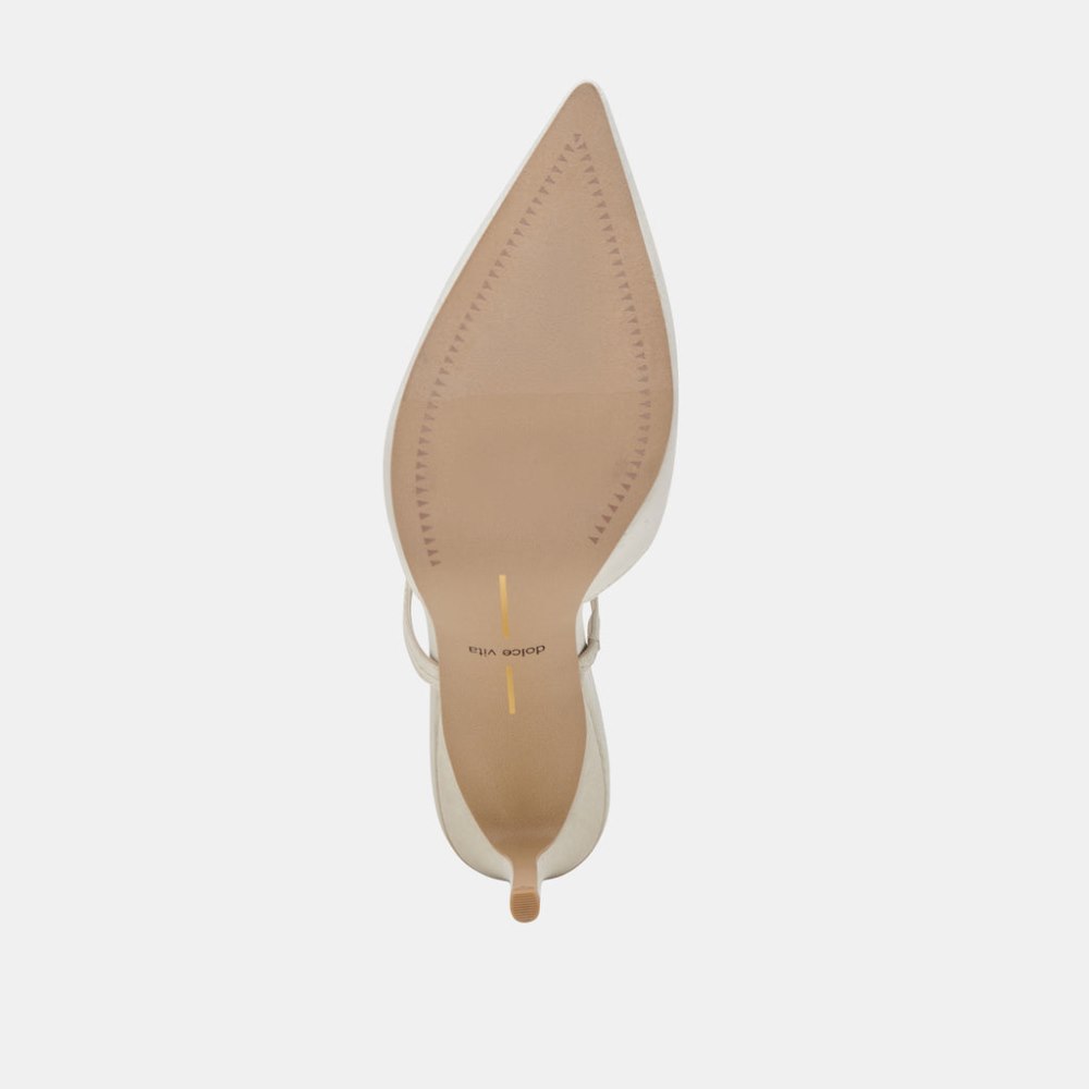 Dolce Vita Kanika Heels Ivory Satin