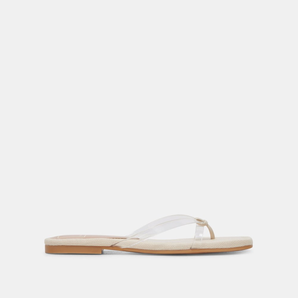 Dolce Vita Lucca Sandals Crystal Vinyl