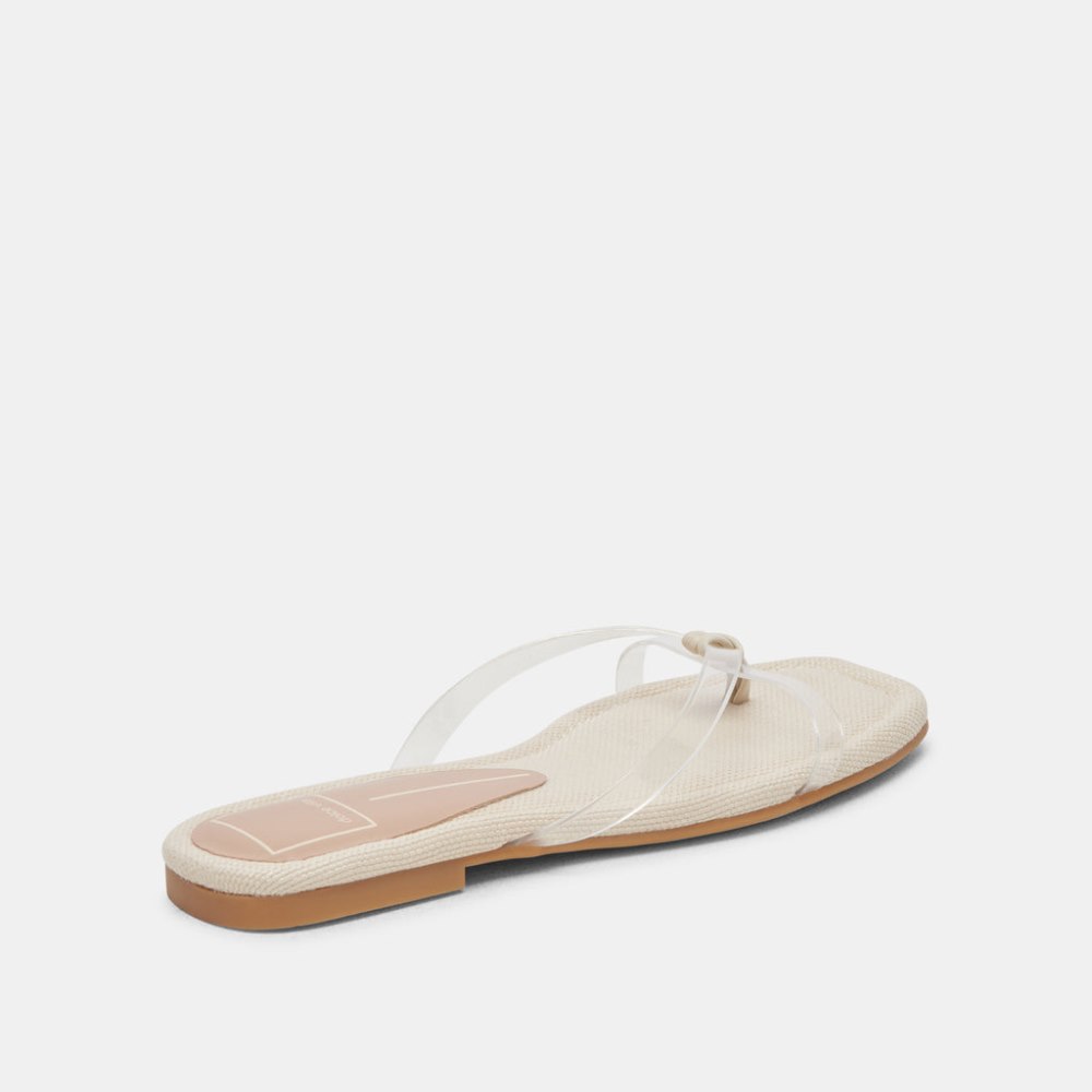 Dolce Vita Lucca Sandals Crystal Vinyl