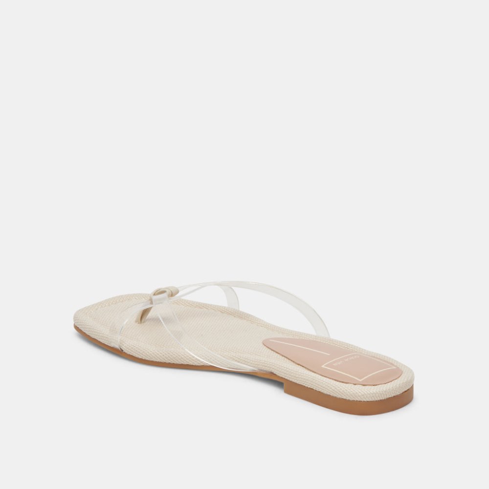 Dolce Vita Lucca Sandals Crystal Vinyl